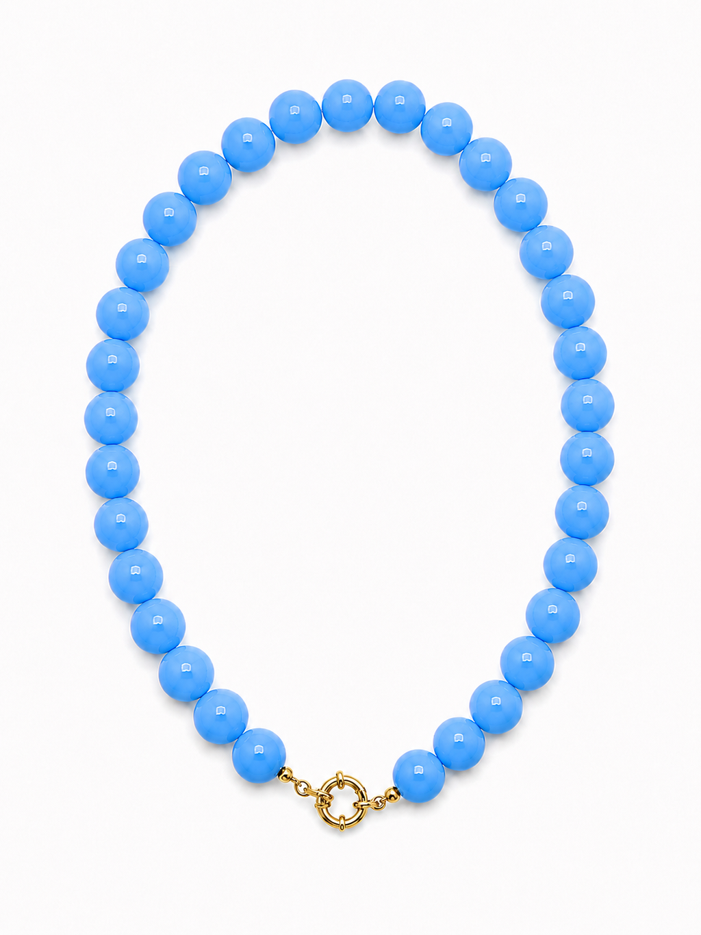 Sea blue kralen ketting