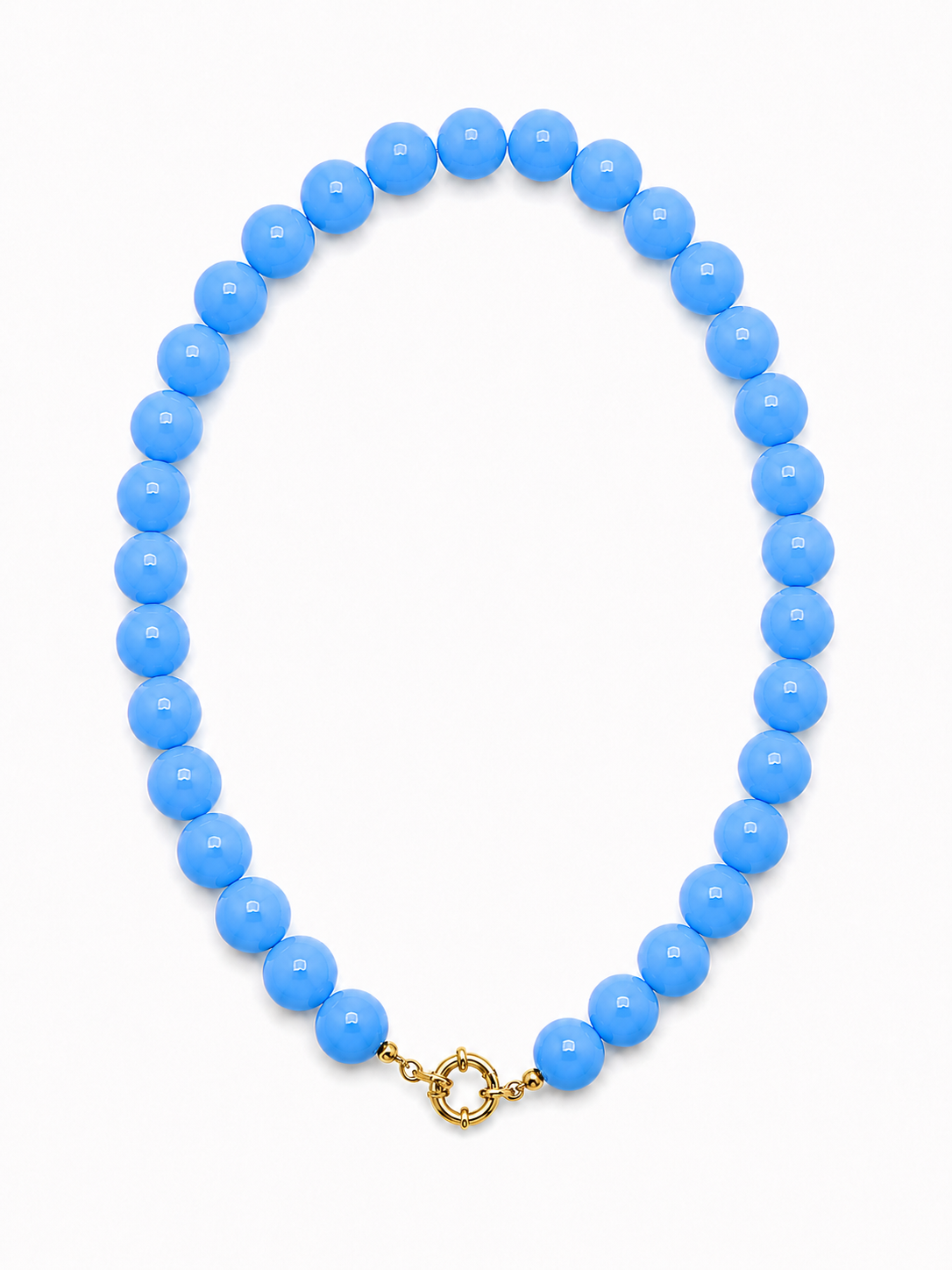 Sea blue kralen ketting