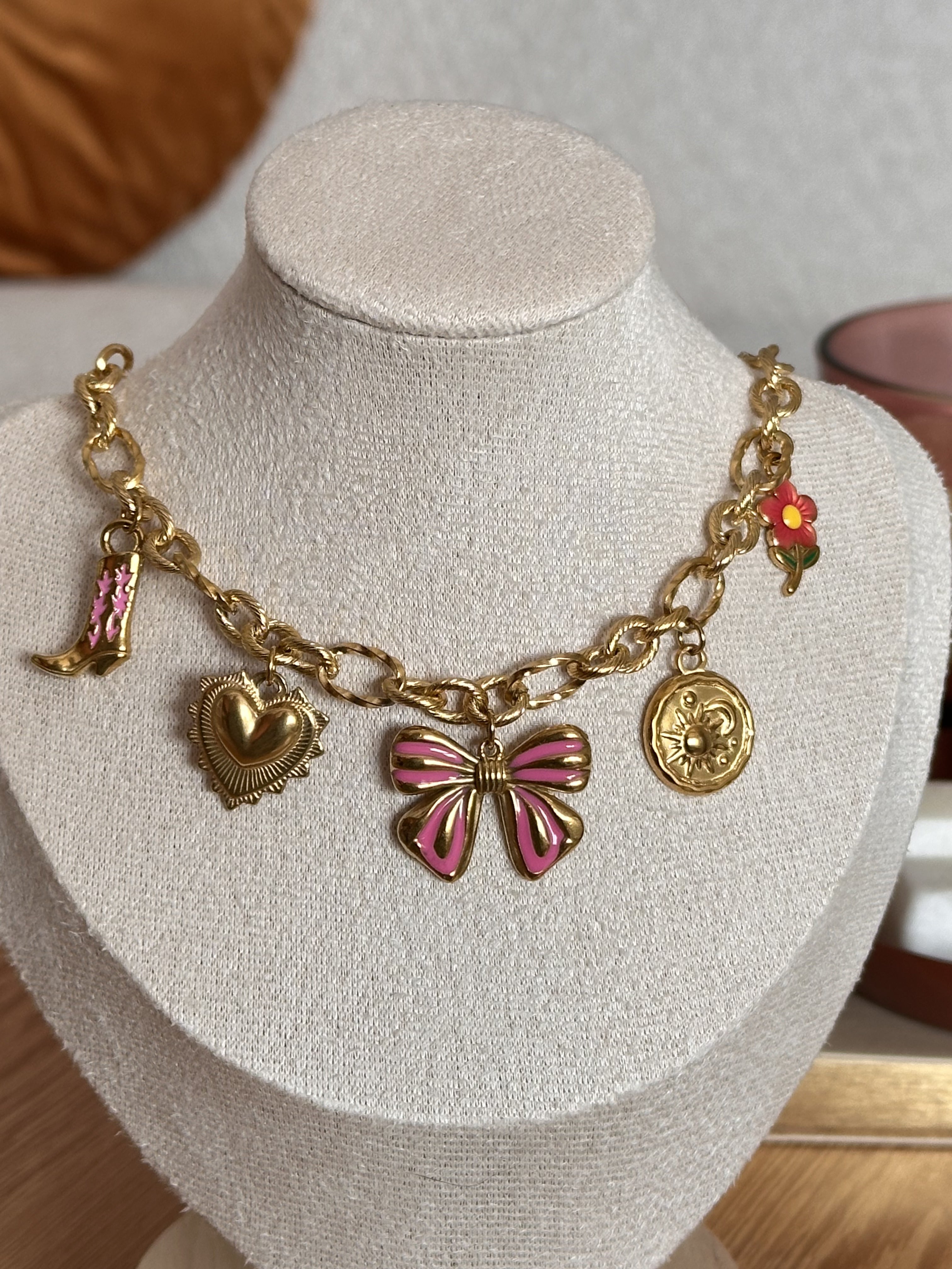 Big bow bedelketting
