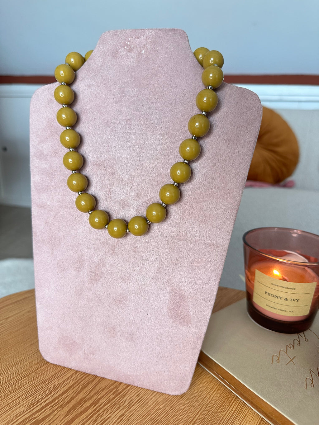 Forest acryl kralenketting