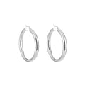 Big hoops zilver