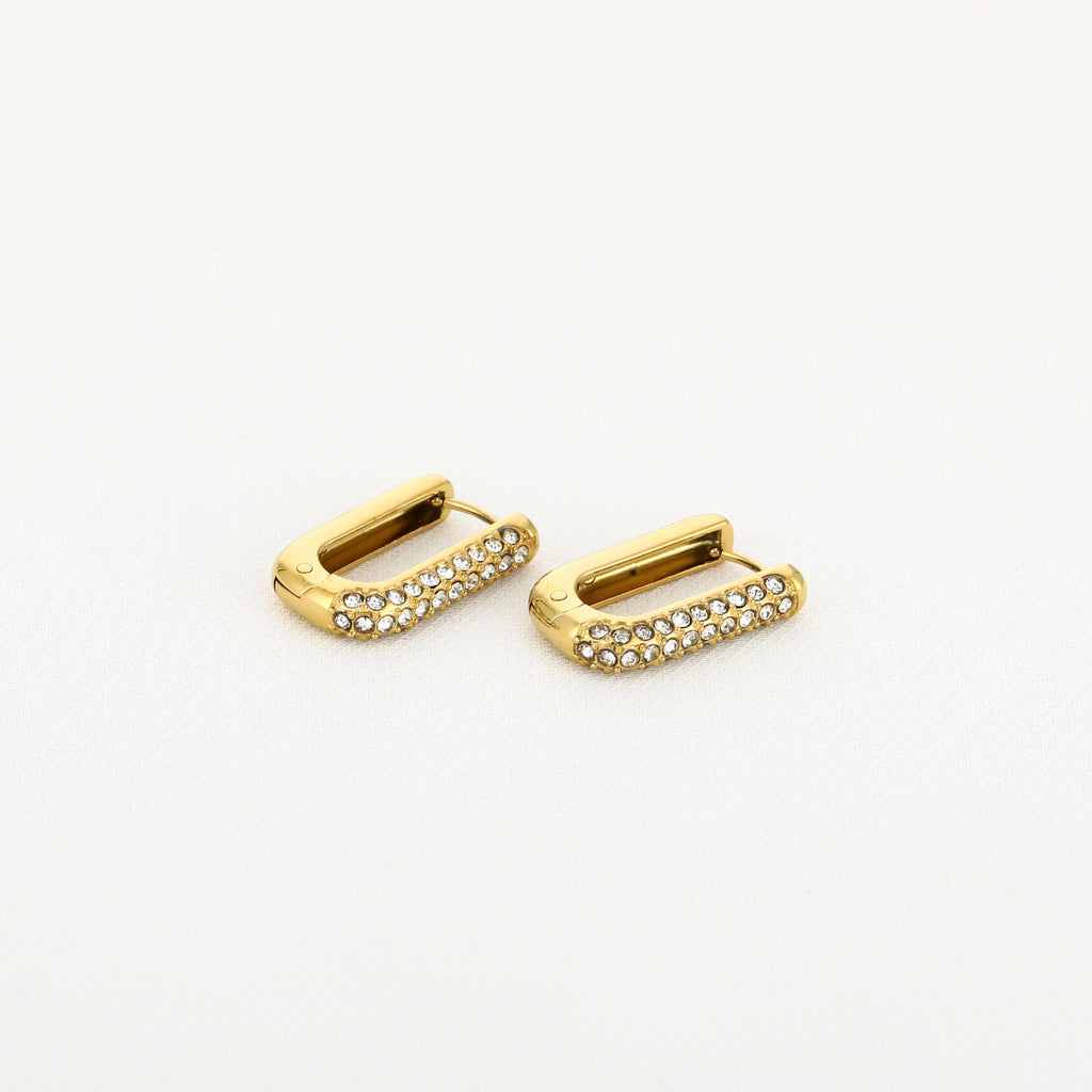 Diamond oorbellen