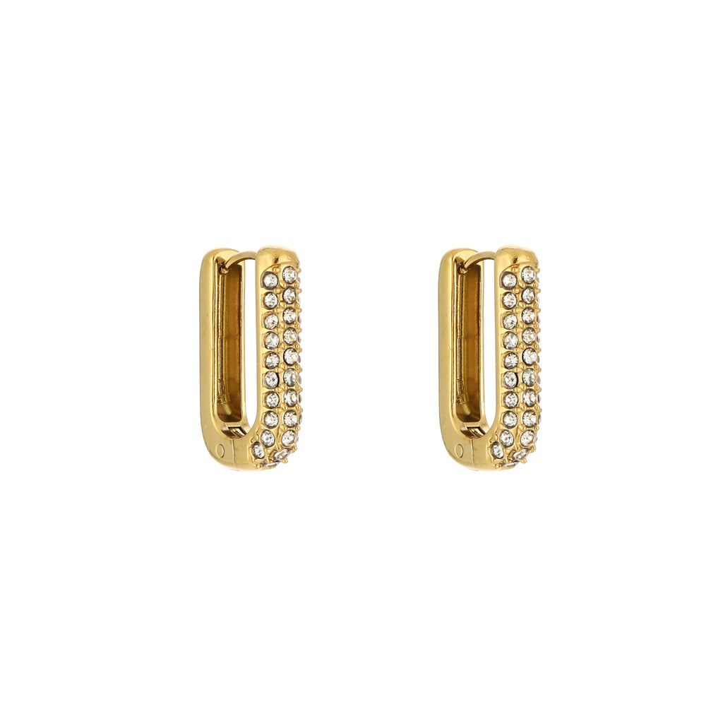 Diamond oorbellen