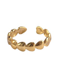 Bold hearts ring