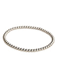 Small beads armband zilver