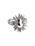 Big sun ring zilver